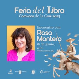 Rosa Montero y Marta Robles estarán en la Feria del Libro de Caravaca el 18 y 19 de junio
