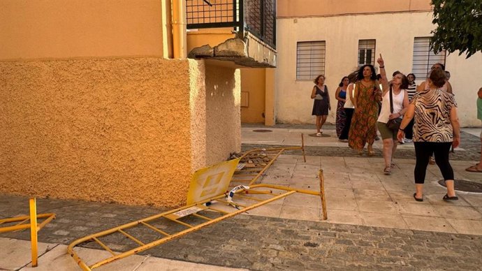 Imagen de Vox sobre el estado de las viviendas.