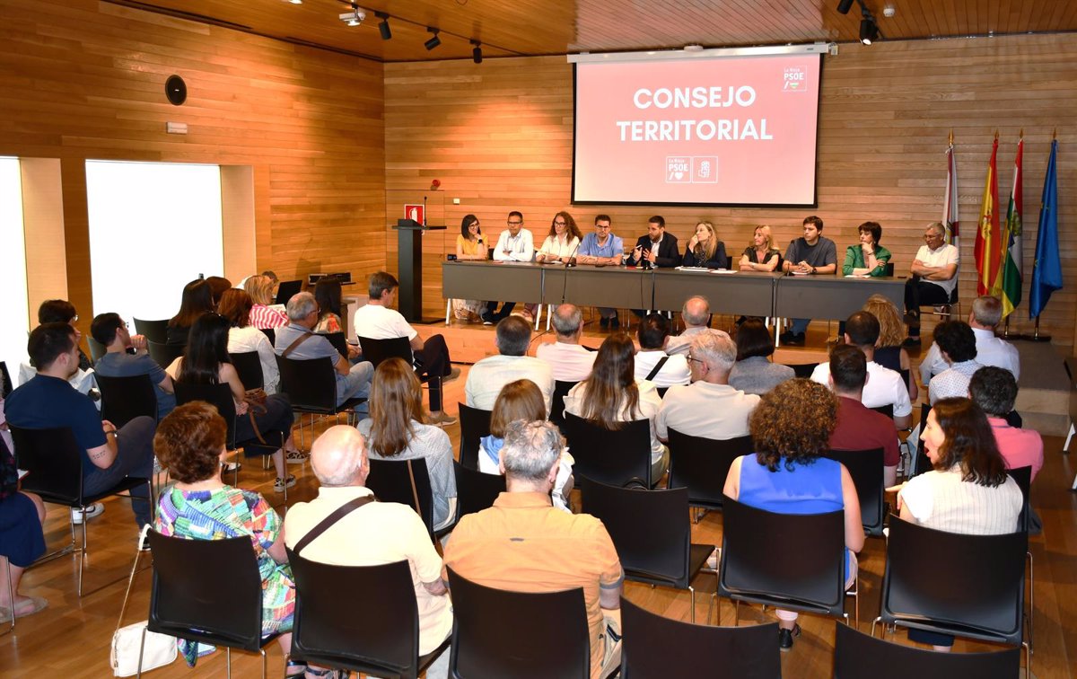 García destaca el proceso de renovación que el PSOE de La Rioja ha acometido tras el 16 Congreso regional