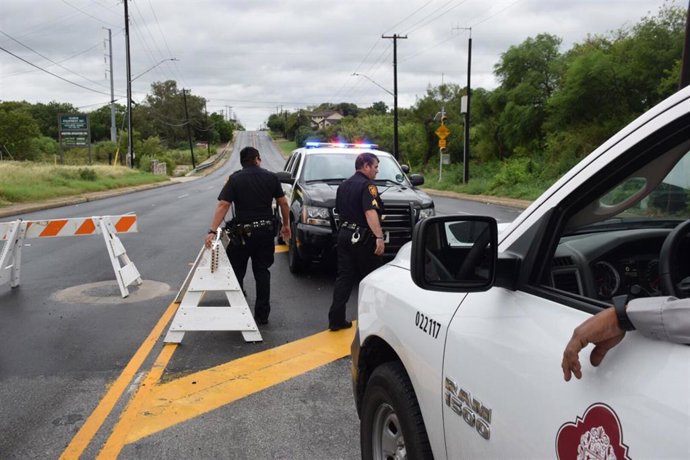 Archivo - Policía en San Antonio, Texas (archivo)
