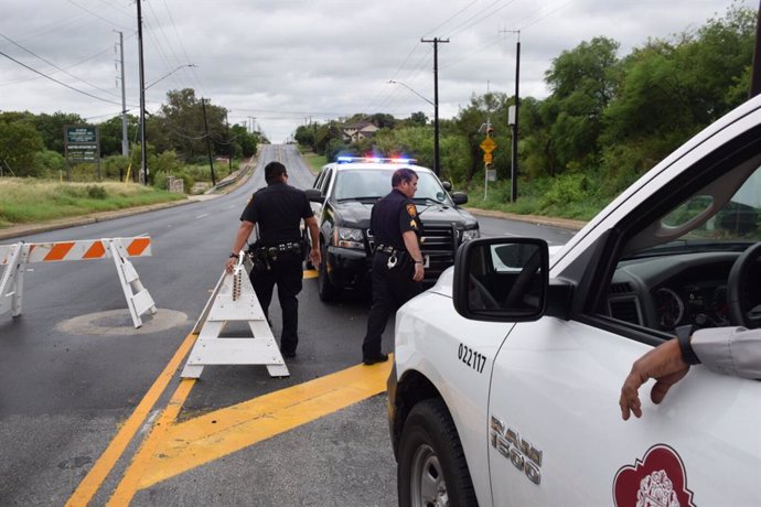Archivo - Arxiu - Policia en Sant Antonio, Texas (arxiu)
