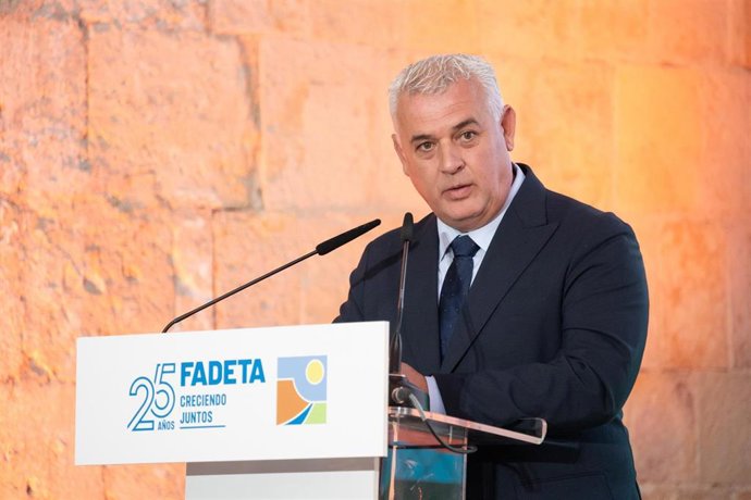 El presidente de la Diputación de Guadalajara, José Luis Vega