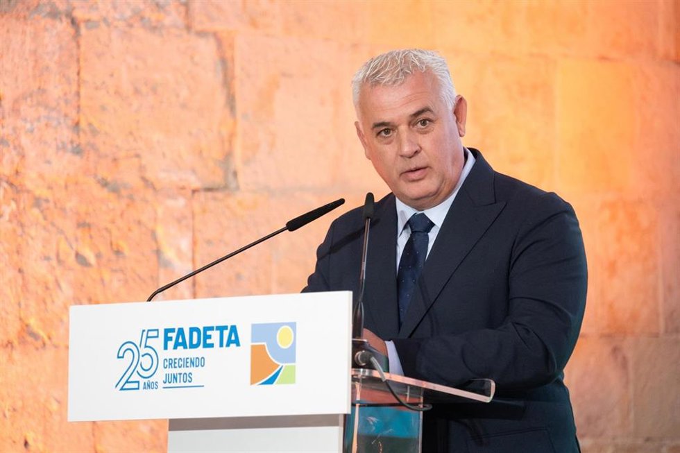 El presidente de la Diputación de Guadalajara, José Luis Vega