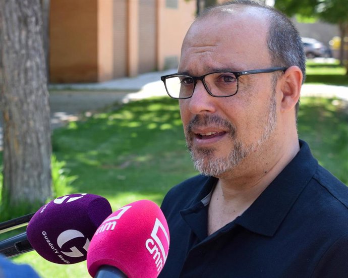 El secretario general de PSOE Guadalajara, Pablo Bellido