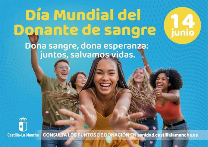 Cartel del Día Mundial del Donante de Sangre