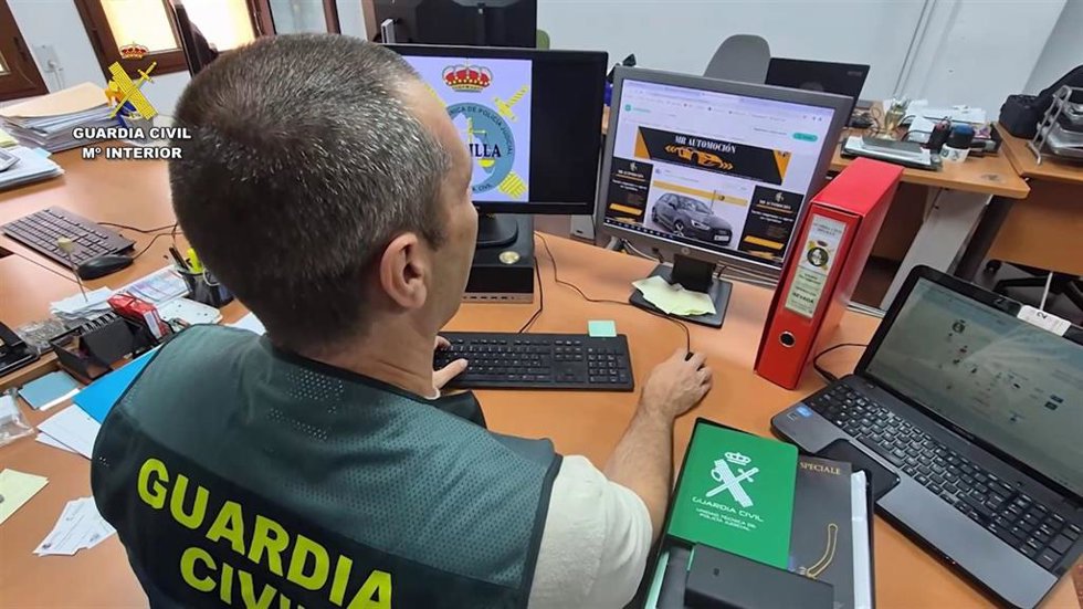 Imagen de un agente de la Guardia Civil.
