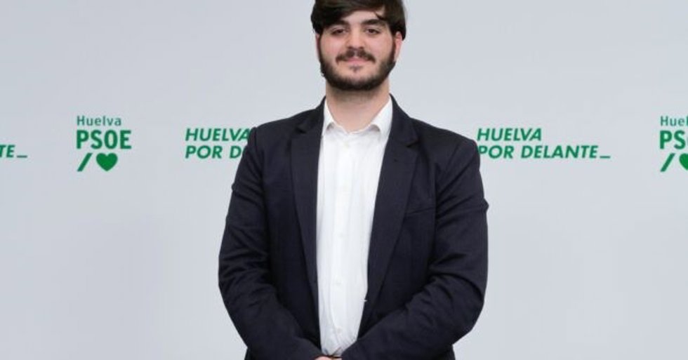 El secretario de Memoria Democrática del PSOE de Huelva, Fran Luque.