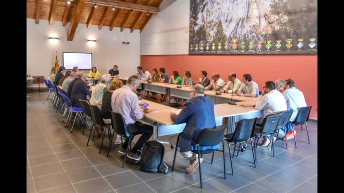 Presentación del Pla de Barris i Viles por parte del Govern en la vegueria del Alt Pirineu i Aran