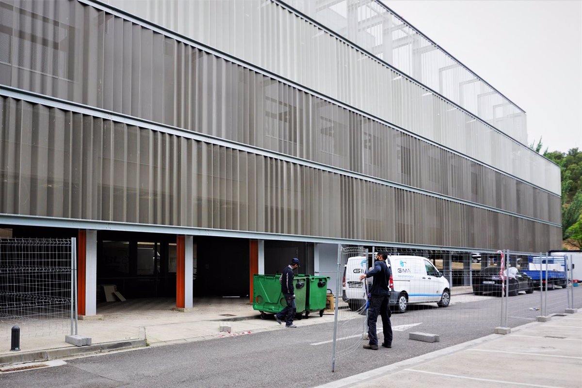 Trasladado al Hospital Reina Sofía de Tudela el conductor de una moto por una caída en Grávalos