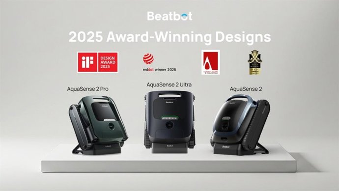 Beatbot Pool Cleaning Robots Win Top Global Design Awards