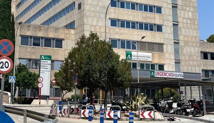 Zona de Urgencias Pediátricas del Hospital Materno Infantil de Málaga.