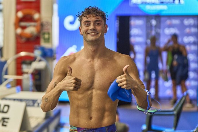 Arbidel González (CNB) obtuvo esta tarde la mínima mundialista en los 200 mariposa