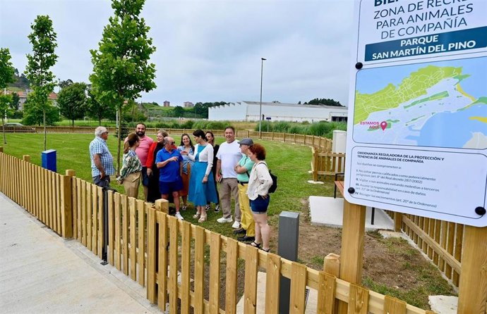 Santander habilita un nuevo espacio canino en San Martín del Pino