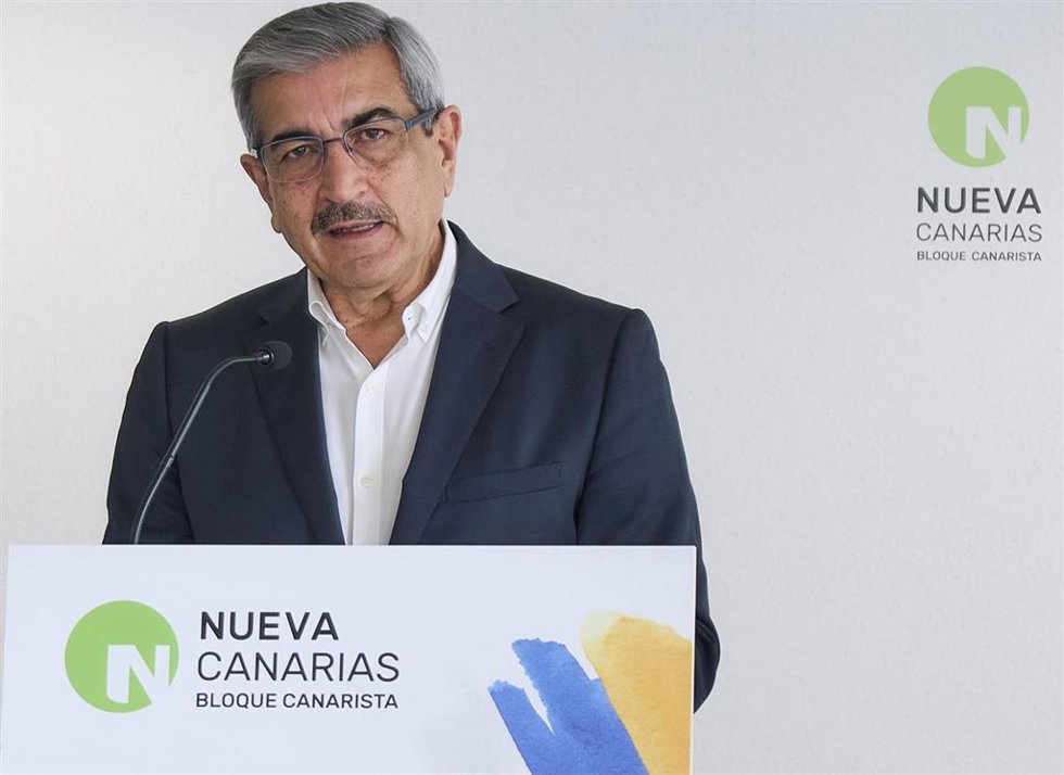 Archivo - El presidente de NC-BC, Román Rodríguez