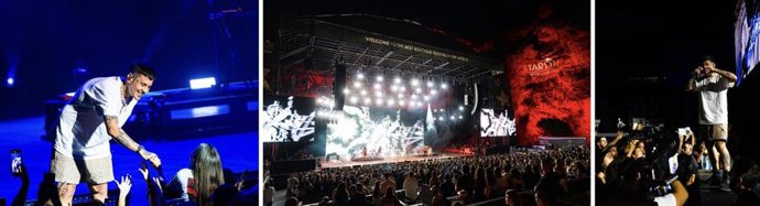 Concierto de Duki el 14 de julio de 2025 en el ciclo de conciertos Starlite Occident.