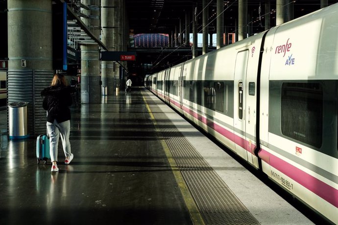 Un tren AVE