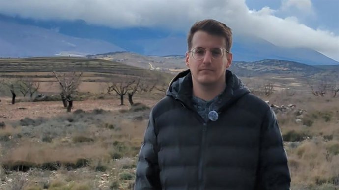 El diputado de CHA, adscrito al grupo plurinacional Sumar en el Congreso, Jorge Pueyo