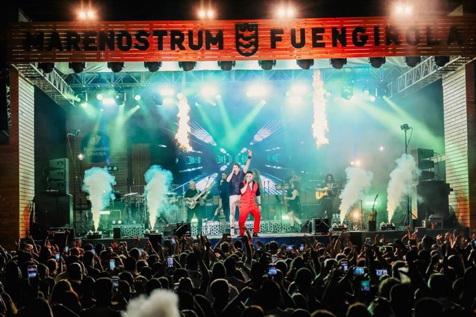 Concierto de Andy y Lucas en Marenostrum Fuengirola el sábado 14 de junio de 2025.