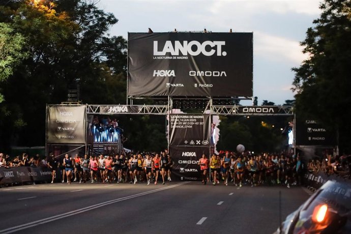 La Nocturna de Madrid de HOKA y OMODA