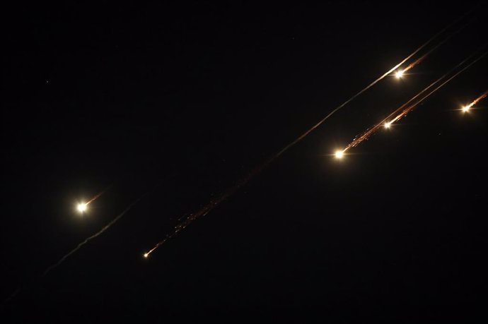 Intercepció de projectils iranians a Israel
