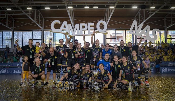 El Vila-sana Coop. D'Ivars se proclama campeón de la Copa de la Reina Iberdrola de hockey sobre patines por primera vez