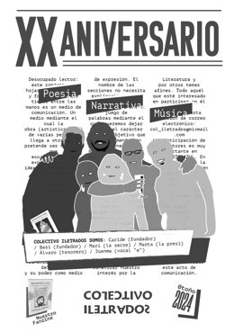 Archivo - Colectivo Iletrados celebra sus 20 años de fomento de la literatura recogiendo en un libro las mejores colaboraciones