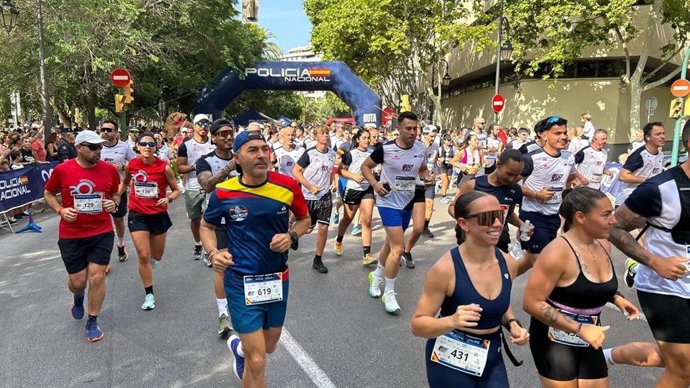 Carrera solidaria 'Ruta 091' celebrada en Palma