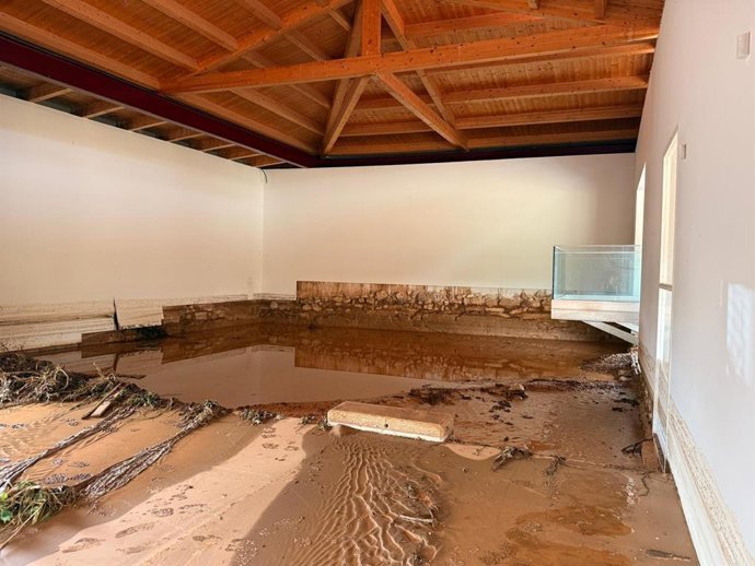 Agua y lodo en el yacimiento romano de La Malena de Azuara (Zaragoza)