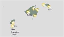 El tiempo hoy, lunes 16 de junio, en Baleares.