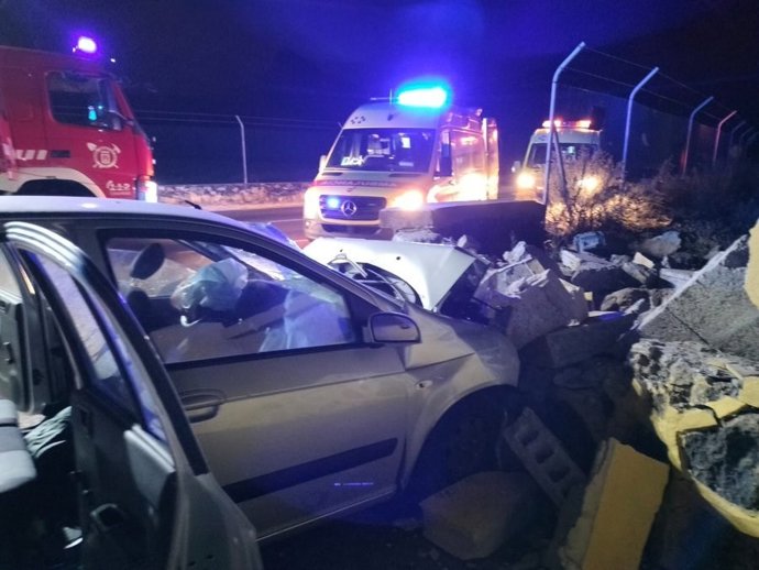 Accidente de tráfico en Tenerife 112 Canarias