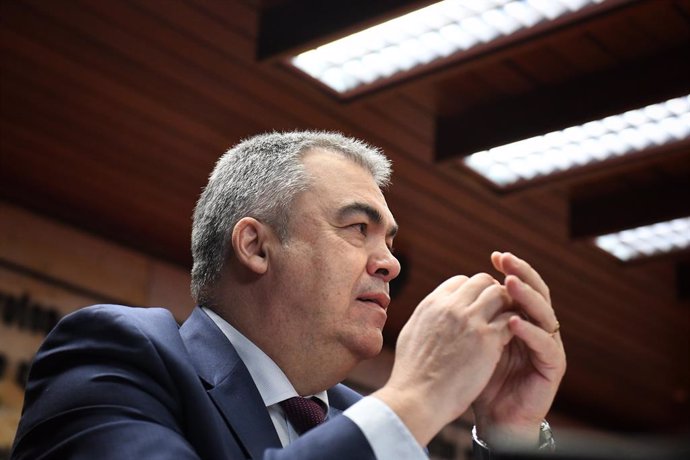 Archivo - L'exsecretari d'Organització del PSOE Santos Cerdán 