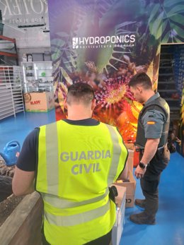 Imatge de l'operatiu policial