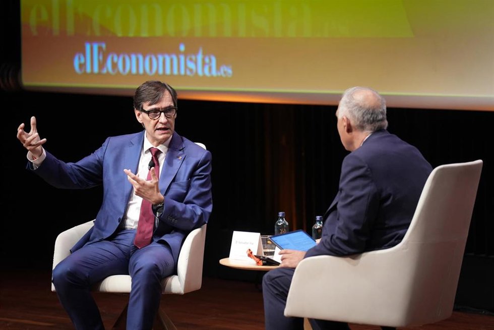 El presidente de la Generalitat, Salvador Illa.