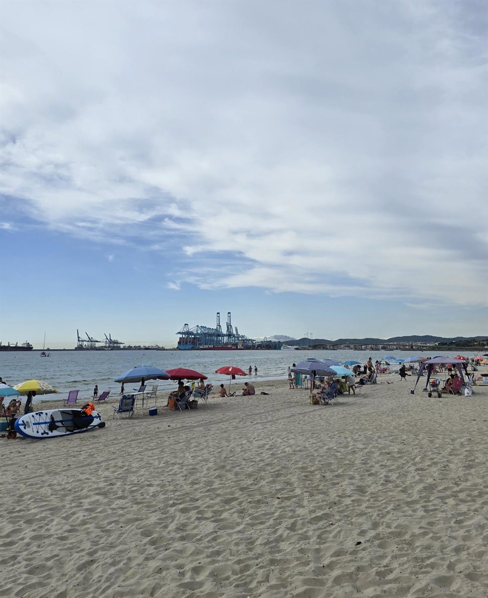 Playa del Rinconcillo en Algeciras (Cádiz)