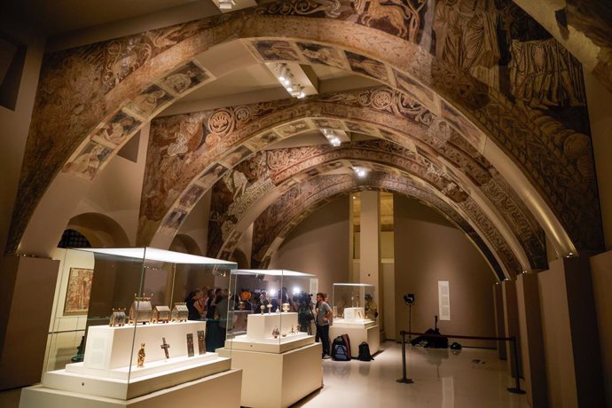 Les pintures murals de Sixena al MNAC