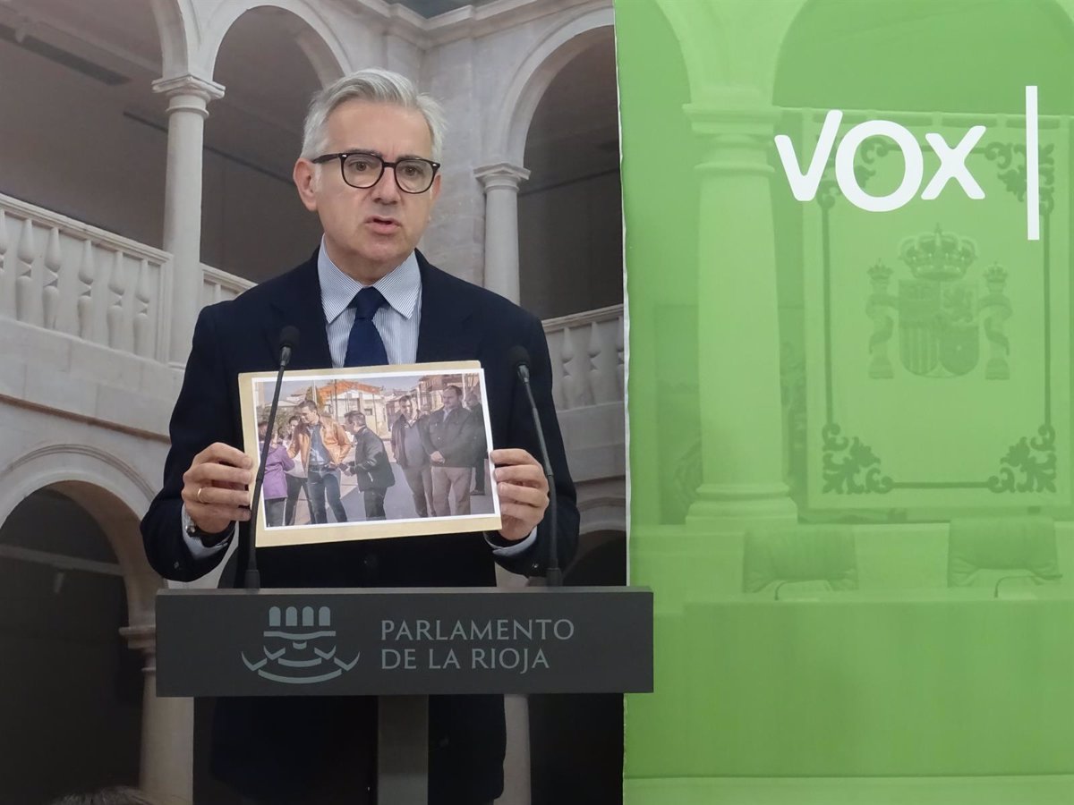 Vox muestra  preocupación  por la huella de la  corrupción  del PSOE en La Rioja y pide explicaciones a Andreu