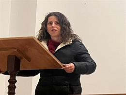 Archivo - La alcaldesa de Diezma, Emilia Troncoso, en imagen de archivo