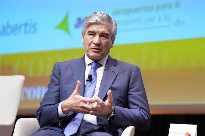 El presidente y consejero delegado de Naturgy, Francisco Reynés Massanet, durante el V Foro Empresarial de elEconomista.es, en CaixaForum, a 16 de junio de 2025, en Barcelona, Catalunya (España). 