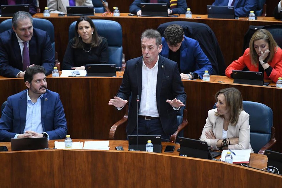 Archivo - El diputado del PSOE en la Asamblea de Madrid, Fernando Fernández Lara.