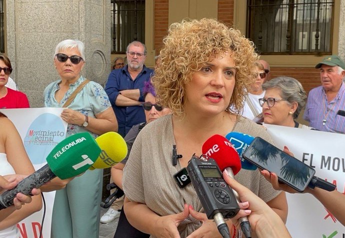 La secretaria general del PSOE de Huelva, María Eugenia Limón.