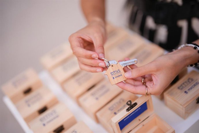 Archivo - Llaves de EMVS Madrid