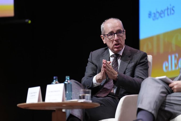 El presidente del Puerto de Barcelona, José Alberto Carbonell, en el V Foro Catalunya.