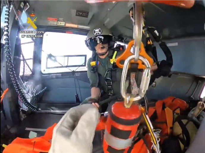 Rescate hombre accidentado