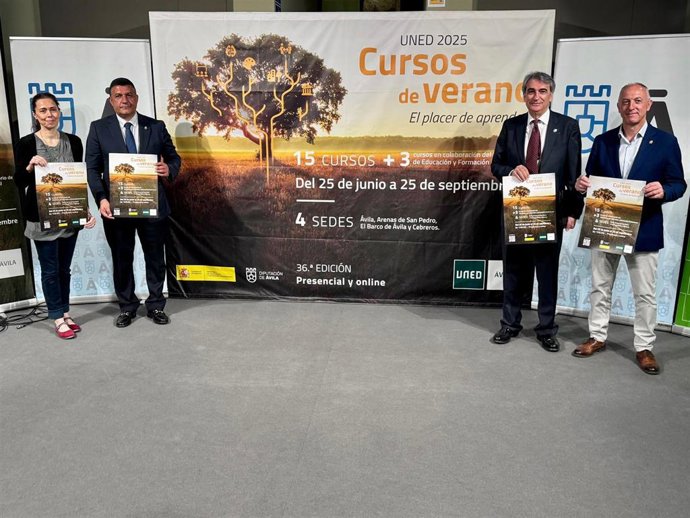 La UNED y Diputación de Ávila presentan los Cursos de Verano.