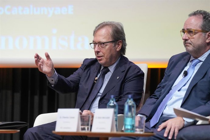 El presidente de Cámara de Barcelona, Josep Santacreu.