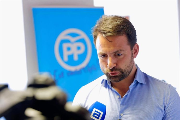 El presidente del PP de Asturias, Álvaro Queipo.