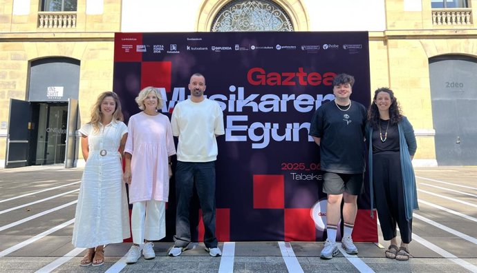 Gaztea Musikaren Egunaren lehen edizioa aurkeztu dute
