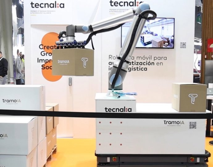 Tecnalia crea la startup TramoIA Intralogistics Robots para automatizar procesos complejos en logística