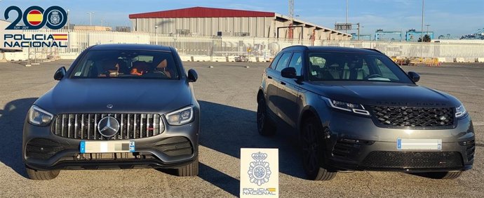 Vehículos recuperados en el puerto de Algeciras