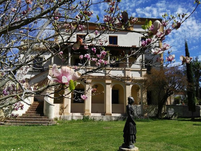 Archivo - Jardines del Museo Pedrilla de Cáceres